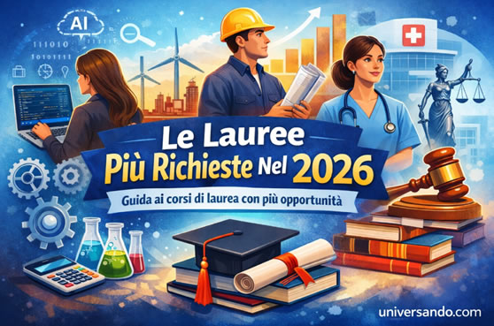 Lauree più richieste nel 2026: guida ai corsi con più opportunità