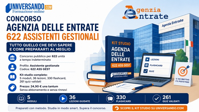 concorso agenzia delle entrate. come prepararsi