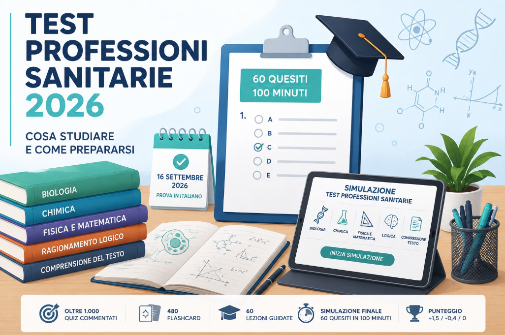 professioni sanitarie test