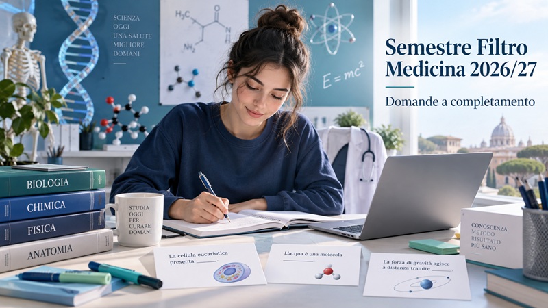 semestre filtro medicina domande